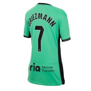 Atletico Madrid Antoine Griezmann #7 Tredjedrakt Kvinner 2023-24 Kortermet
